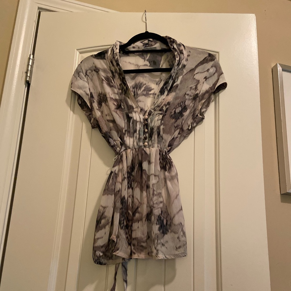 Sheer blouse